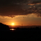 夕日 - 暑い...