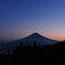 富士山夕景