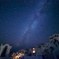 The light of milky way