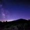 浅間山と満天の星空　〜葉月〜