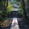 薄暮の神社