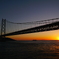 夕暮れの大橋