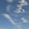 空高くの雲