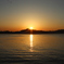 瀬戸内海の夕日
