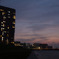 変わりゆく多摩川の夕景
