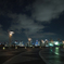夜空を見上げる東京タワー