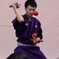 けん玉師（野毛大道芸）