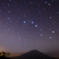 羊蹄山と北斗七星