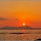 夕日