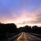 on the road