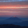 北岳からの夕景