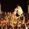 松山祭り四角八角鉢合せ