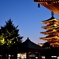 浅草寺のウラ側から