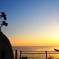 美浜の夕日