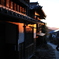 馬籠の夕暮れ