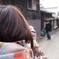 彼女の見つめる先
