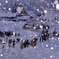 「雪降る合掌集落」