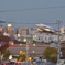 夕暮れ飛行