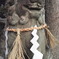狛犬も満足