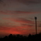 1月2日、最初ヶ峰からの夕焼け。