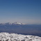 蓼科山山頂から浅間山