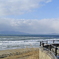 冬の出戸浜海岸