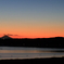 印旛沼・夕景　- マジックアワーの富士 -