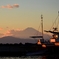 夕景　漆山