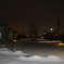 雪のライトアップ！