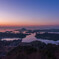 天草島原の夕景