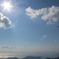 太陽と空と海
