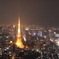 六本木ヒルズから見る東京タワー