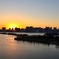 お台場の夕焼け