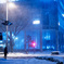 新宿雪景色2