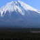 富士山と羊