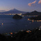 内浦からの夜景富士 (13Ｔ)