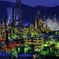 東燃ゼネラル工場の夜景