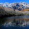 半氷結の鏡池