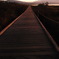 夕暮れの道
