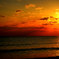 夕日