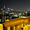夜の双眼鏡