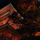 三重塔と紅葉