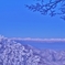 北アルプス連峰を臨む