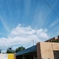 町の空