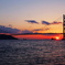 海峡の夕刻