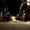 飛騨高山の古い町並みの夜