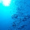 海の中から見た空