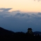 犬山城の夕焼け