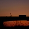 夕景の高速道