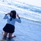 フィルムの上の彼女